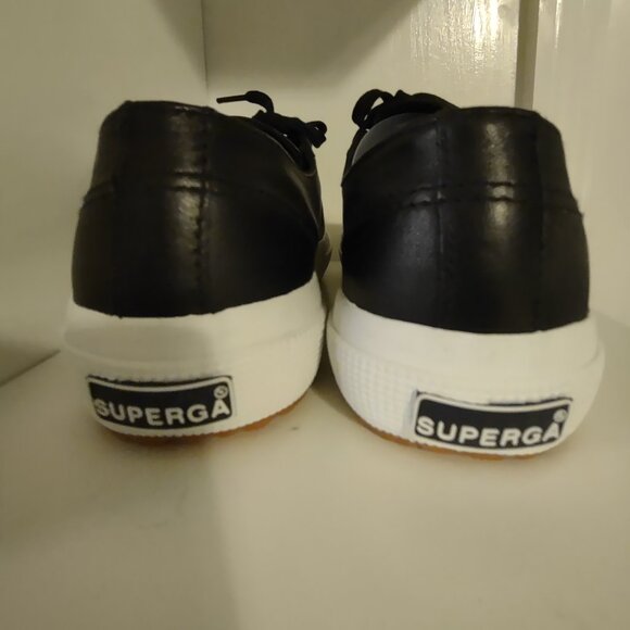 NEW Superga Nappa Leather Classic Sneaker 6 - Picture 4 of 7